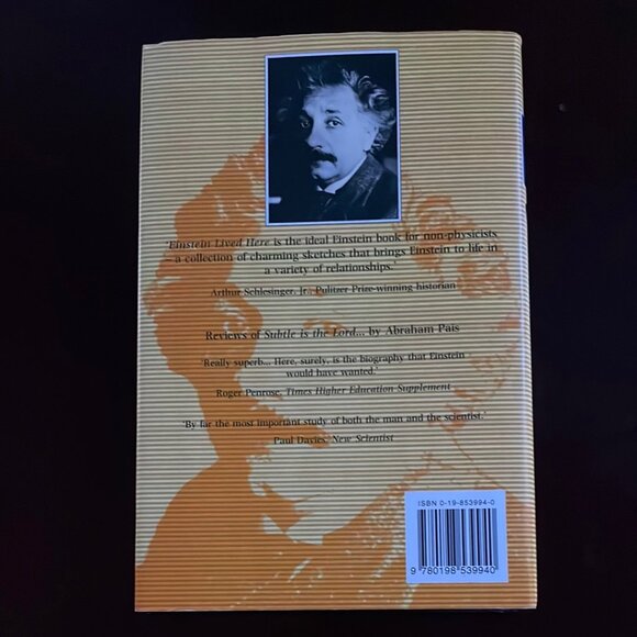 Einstein Lived Here - Pais, Abraham - Picture 3 of 3